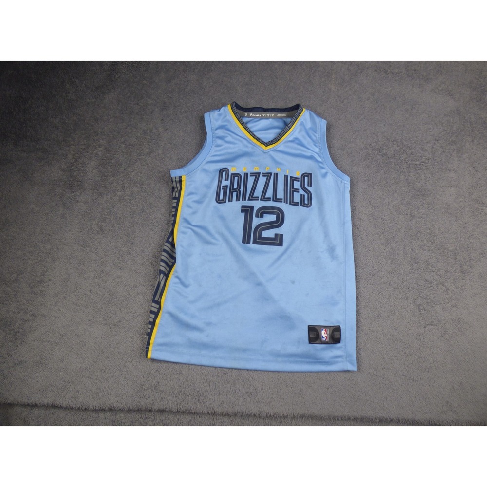 Fanatics Memphis Grizzlies Ja Morant 12 Youth Basketball Jersey Blue Size M